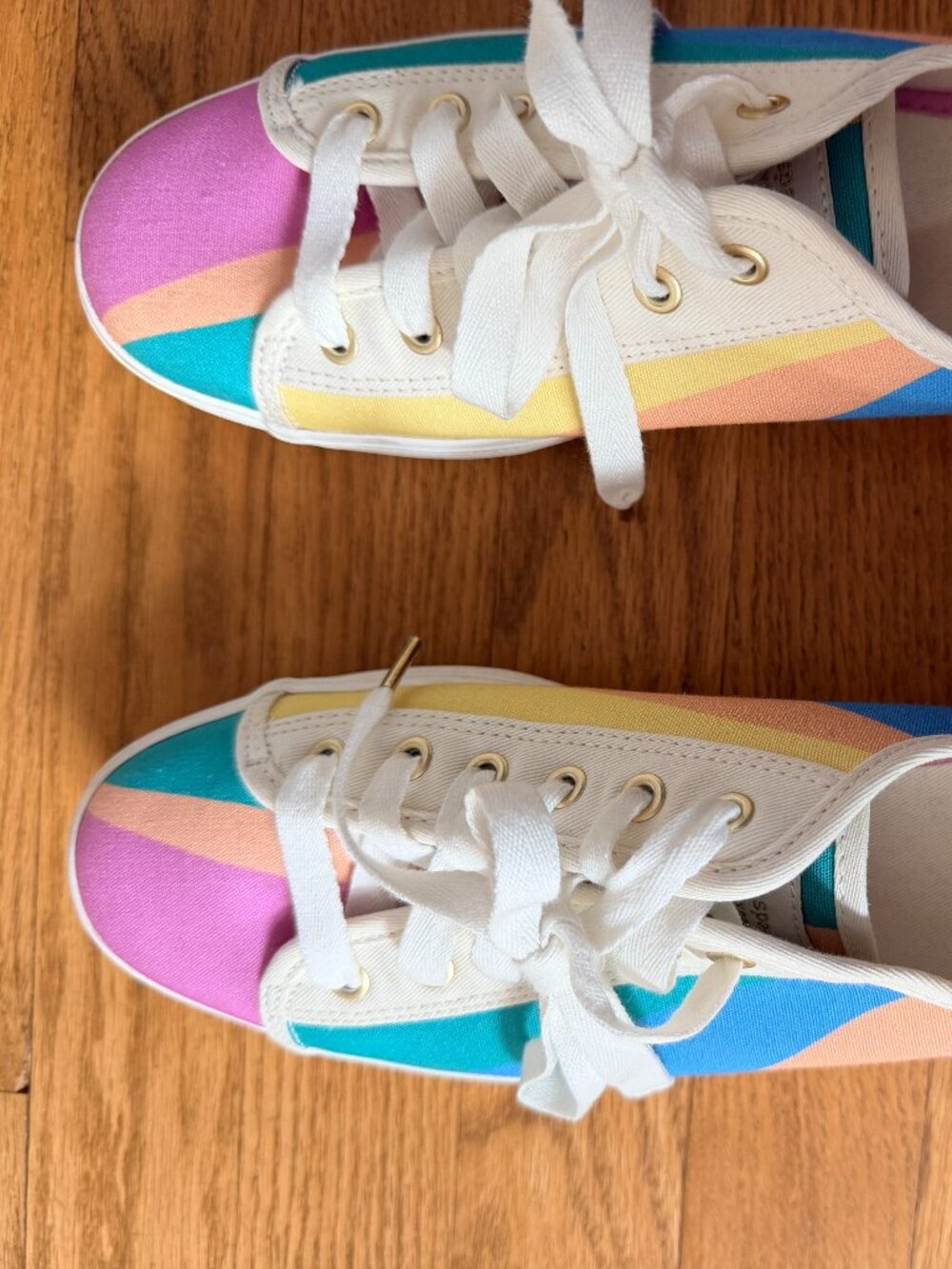 Kate Spade with Keds colorful sneakers size 9/5
